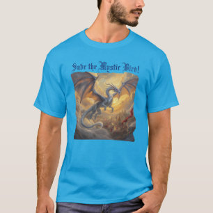Camiseta "Salve o Pássaro Místico"