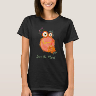 Camiseta Salve o planeta, camiseta-mãe-Terra