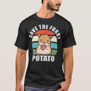 Camiseta Salve O Porão Da Batata De Batata Pig _1 