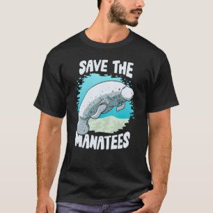 Camiseta Salve O Presente Dos Manatins Para As Vacas Maríti
