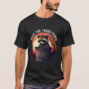 Camiseta Salve O Raccoon Do Lixo
