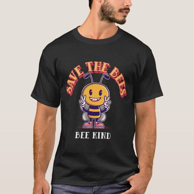 Camiseta Salve O Tipo De Abelhas (Frente)