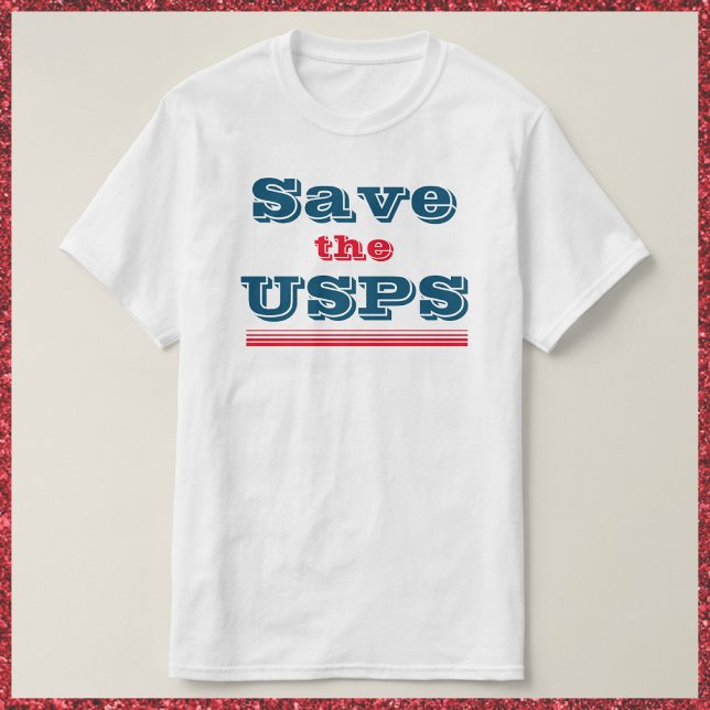 Camiseta Salve o USPS (Criador carregado)