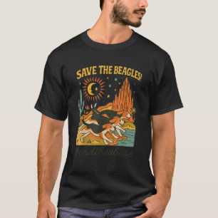Camiseta Salve Os Beagles acabasecomabuso Resgate de Animai