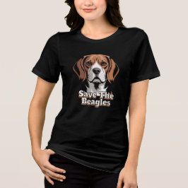 Camiseta Salve os Beagles | Amantes de Cachorros
