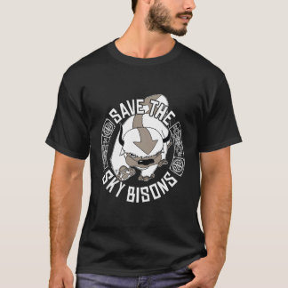 Camiseta Salve Os Bisons Do Céu Com Bison Head