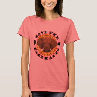 Camiseta Salve os Elefantes