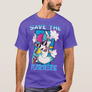 Camiseta Salve os Furries I Fandom Cosplay 3