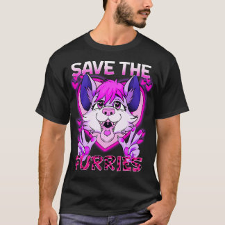 Camiseta Salve os Furries I Fandom Cosplay 6