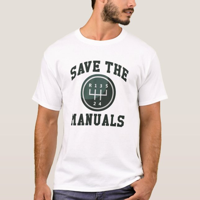 Camiseta Salve Os Manuais (Frente)