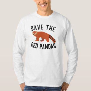 Camiseta Salve Os Pandas Vermelhas