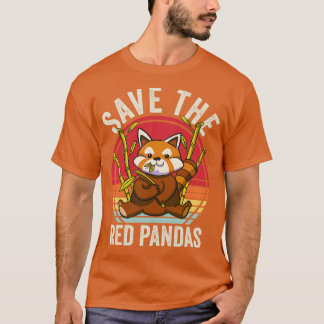 Camiseta Salve Os Pandas Vermelhas