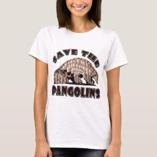 Camiseta Salve os Pangolins