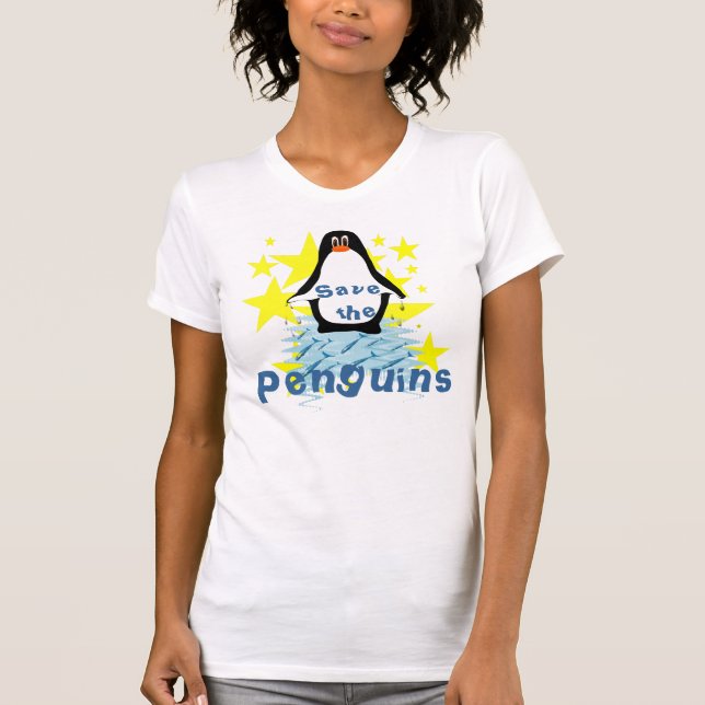 Camiseta Salve os pinguins (Frente)