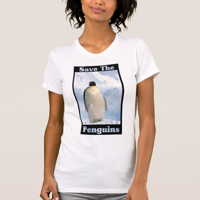 Camiseta Salve os pinguins (Frente)