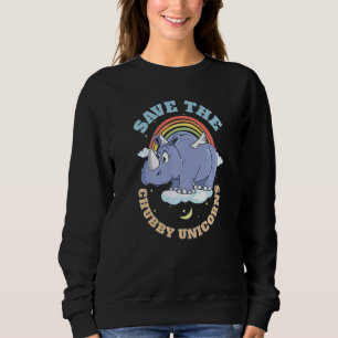 Camiseta Salve Os Rinocerontes Cutes Dos Unicórnios Chubby