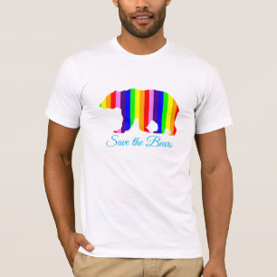 Camiseta Salve os Ursos Grande Orgulho Gay do Urso Humor