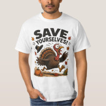 Salve-se! Peru de Ação de Graças Engraçado
