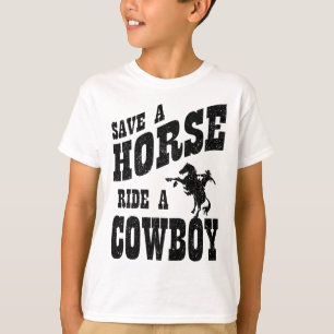 Camiseta Salve Um Cavalo De Um Vaqueiro - Cópia