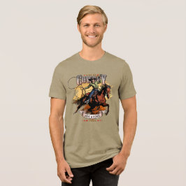 Camiseta Salve Um Cavalo; Monte Um Cowboy | Homens