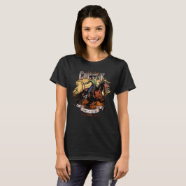 Camiseta Salve Um Cavalo; Monte Um Cowboy | Mulheres