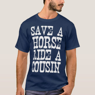 Camiseta Salve Um Cavalo Um Prato De Primo