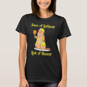 Camiseta Salve Um Lollipop Bata Um Escassino Engraçado