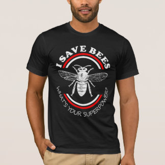 Camiseta Salvei Abelhas. Qual é a sua superpotência?