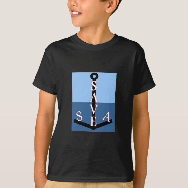 Camiseta salvem o mar (Frente)