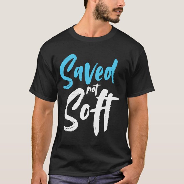 Camiseta Salvo Não Soft Salvo Por Grace Jesus Christian (Frente)