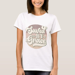 Camiseta Salvo pela graça de Jesus