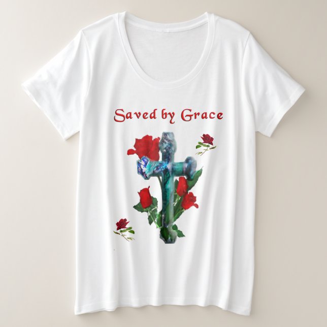 Camiseta Salvo pela Grace (Frente do Design)