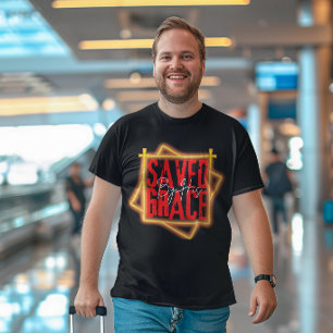 Camiseta Salvo pela Sua Graça - Bíblia da Gratidão Gospel