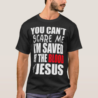 Camiseta Salvo Pelo Sangue De Jesus Cristão