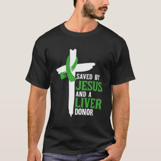 Camiseta Salvo Por Jesus E Por Um Orgão Religioso Doador De