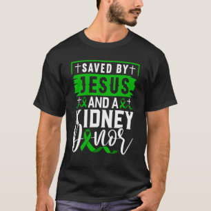 Camiseta Salvo por Jesus e um Doador de Rim   Doença Renal