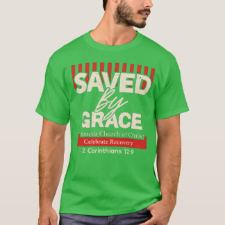 Camiseta Salvos pela graça Celebração da Recuperação