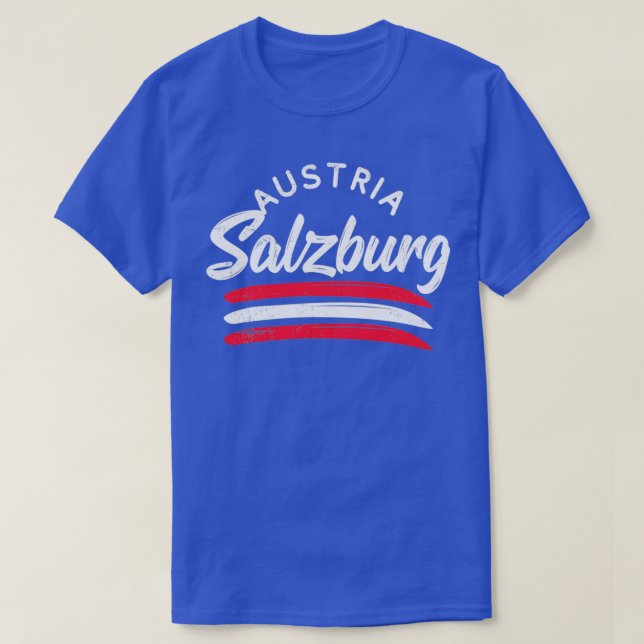 Camiseta Salzburg Áustria (Frente do Design)