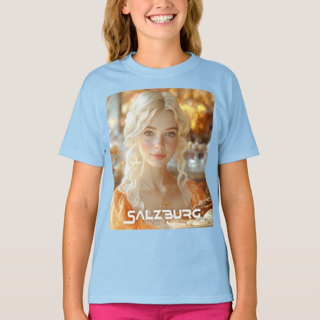 CAMISETA SALZBURGO - AMOR DA ÁUSTRIA (Frente)