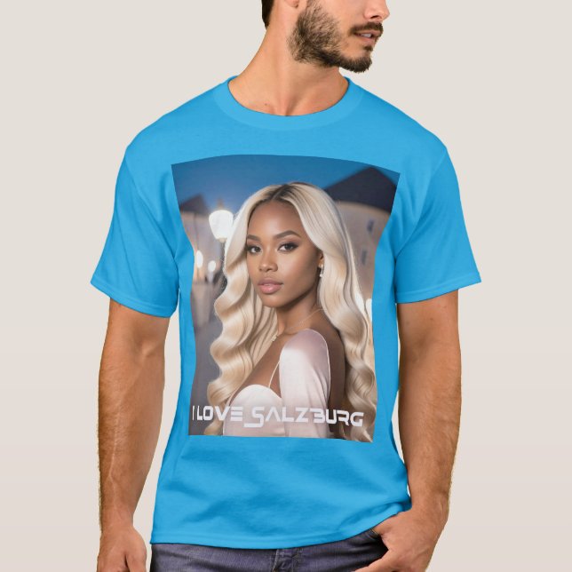 CAMISETA SALZBURGO - EU AMO SALZBURGO (Frente)