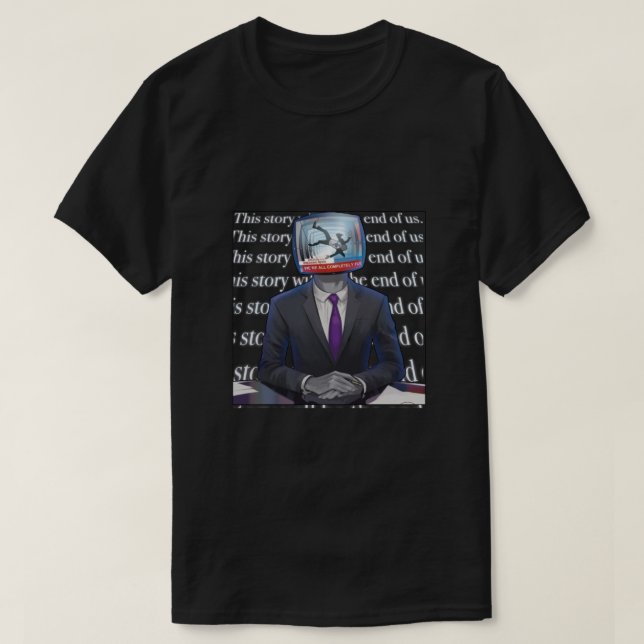 Camiseta Sam &amp; Max X Pulp Fiction (preto) Essencial (Frente do Design)