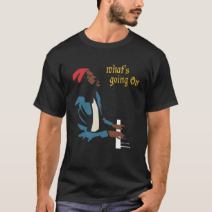 Camiseta Sam Cooke Tendo Uma Festa, Marvin Gaye Musi