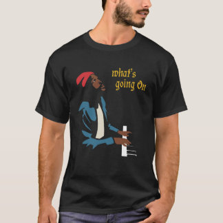 Camiseta Sam Cooke Tendo Uma Festa, Marvin Gaye Musi