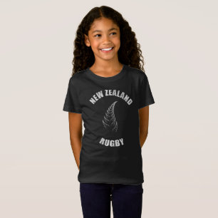 Camiseta Samambaia de prata inspirada maori do quivi do