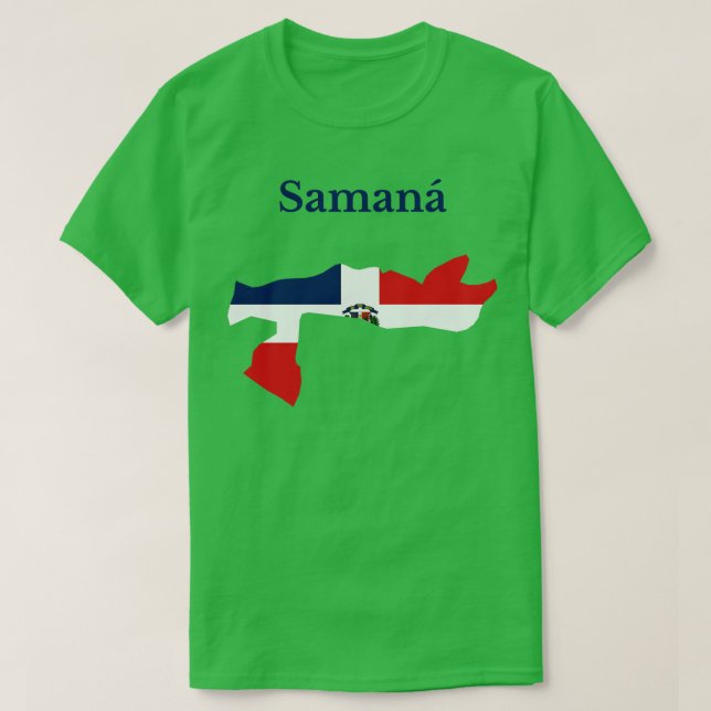 Camiseta Samana Província Dominicana (Frente do Design)