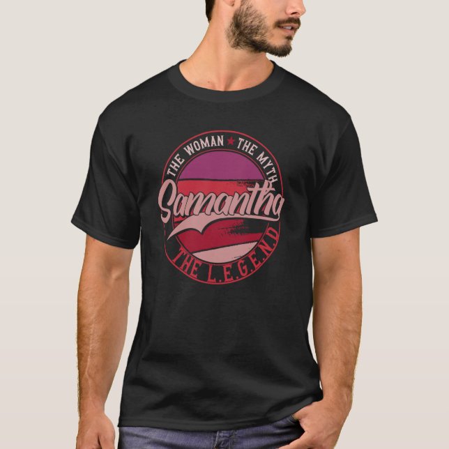 Camiseta Samantha, a Senhora do Mito, a Lenda (Frente)