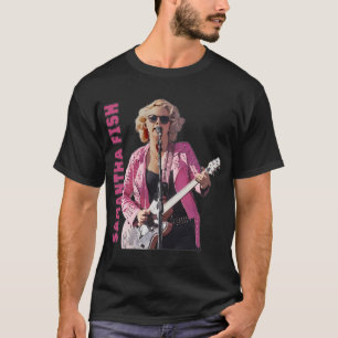 Camiseta Samantha Fish em Rosa
