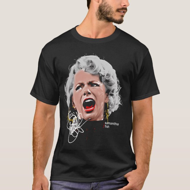 Camiseta Samantha Fish Rosto Grande (Frente)