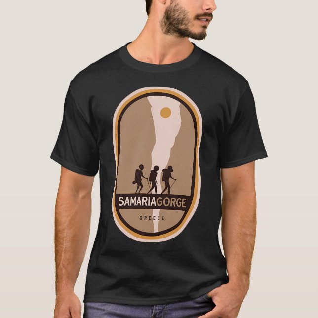 Camiseta Samaria Gorge Grécia (Frente)