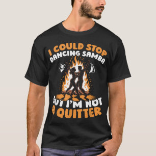 Camiseta Samba Brasileira - Dança Latina Carnaval Rítmico